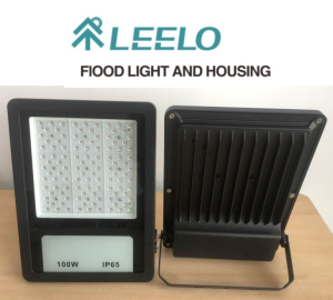 Faktori Vann dirèk 100wled Nimewo Lens Montre Outdoor Inondasyon Limyè aparèy